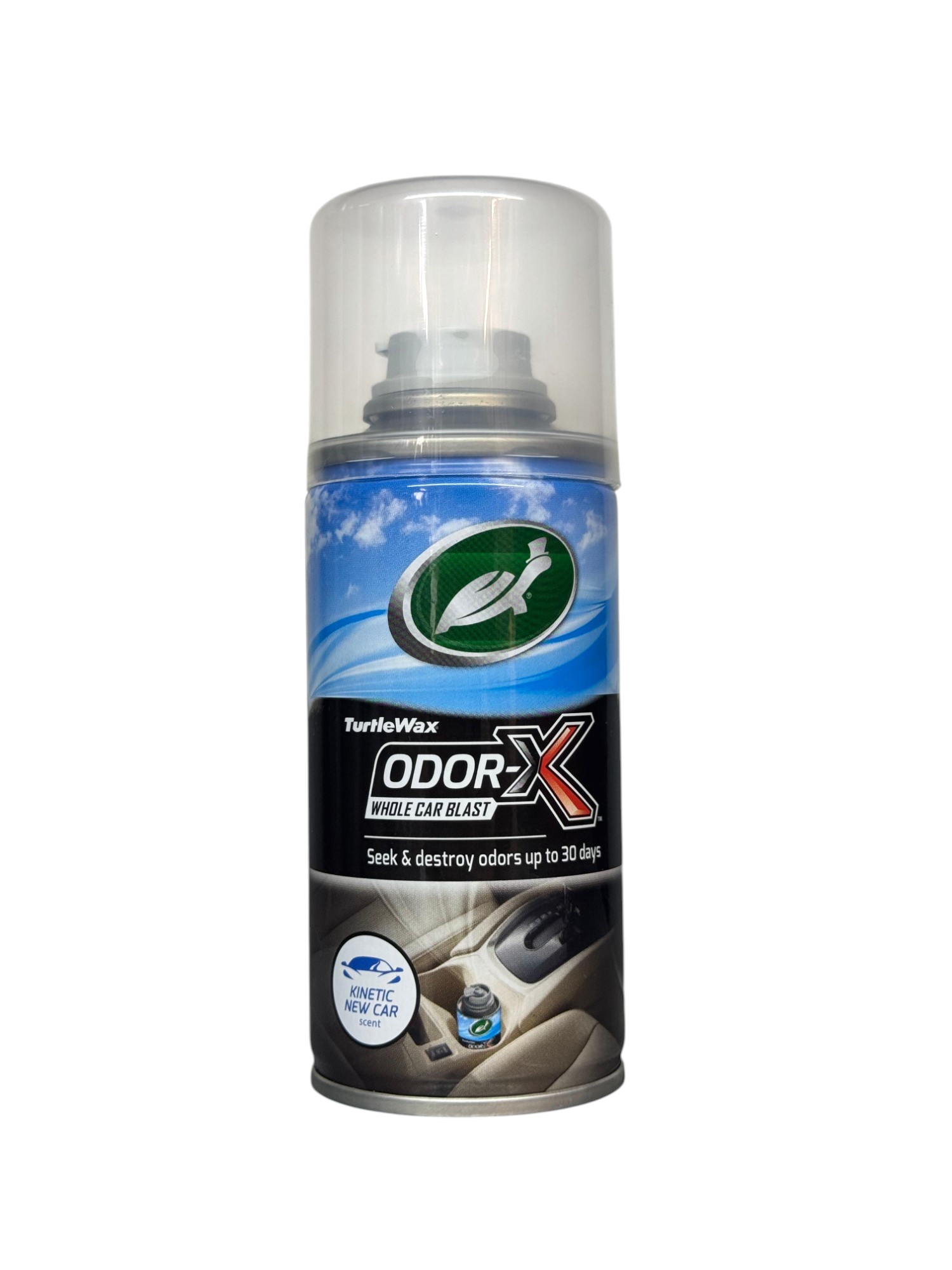 תרסיס ייעודי לנטרול ריחות חזקים בכל הרכב - Turtle Wax ODOR-X Whole Car Blast