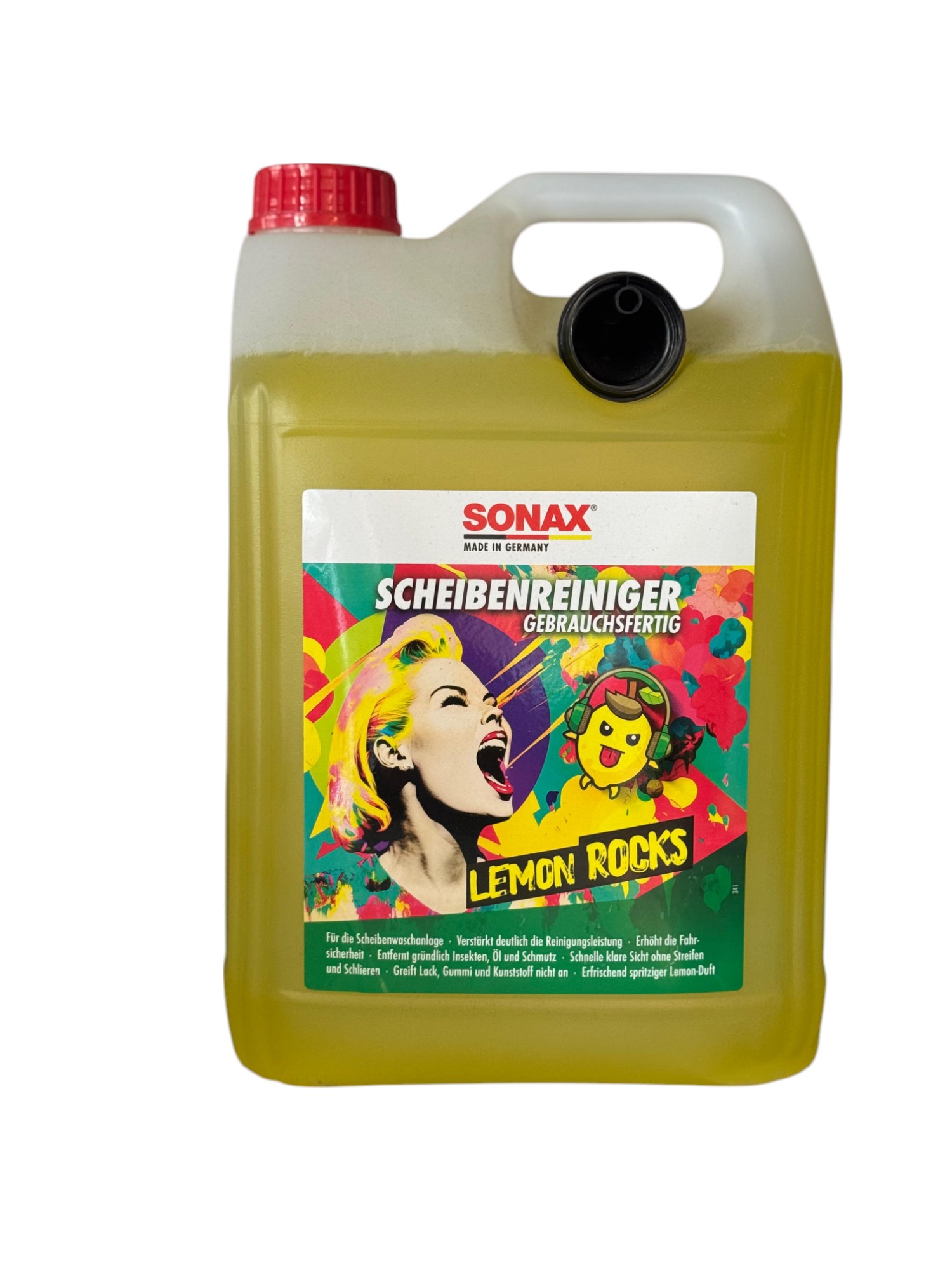 נוזל לניקוי שמשות לרכב - SONAX Scheibenreiniger Lemon Rocks
