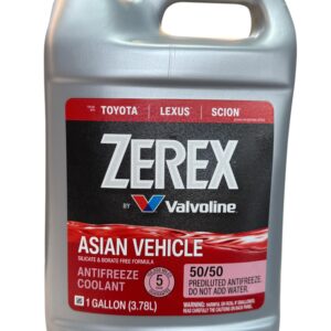 נוזל קירור זירקס אדום לרכבים אסייתים- ZEREX ASIAN VEHICAL RED