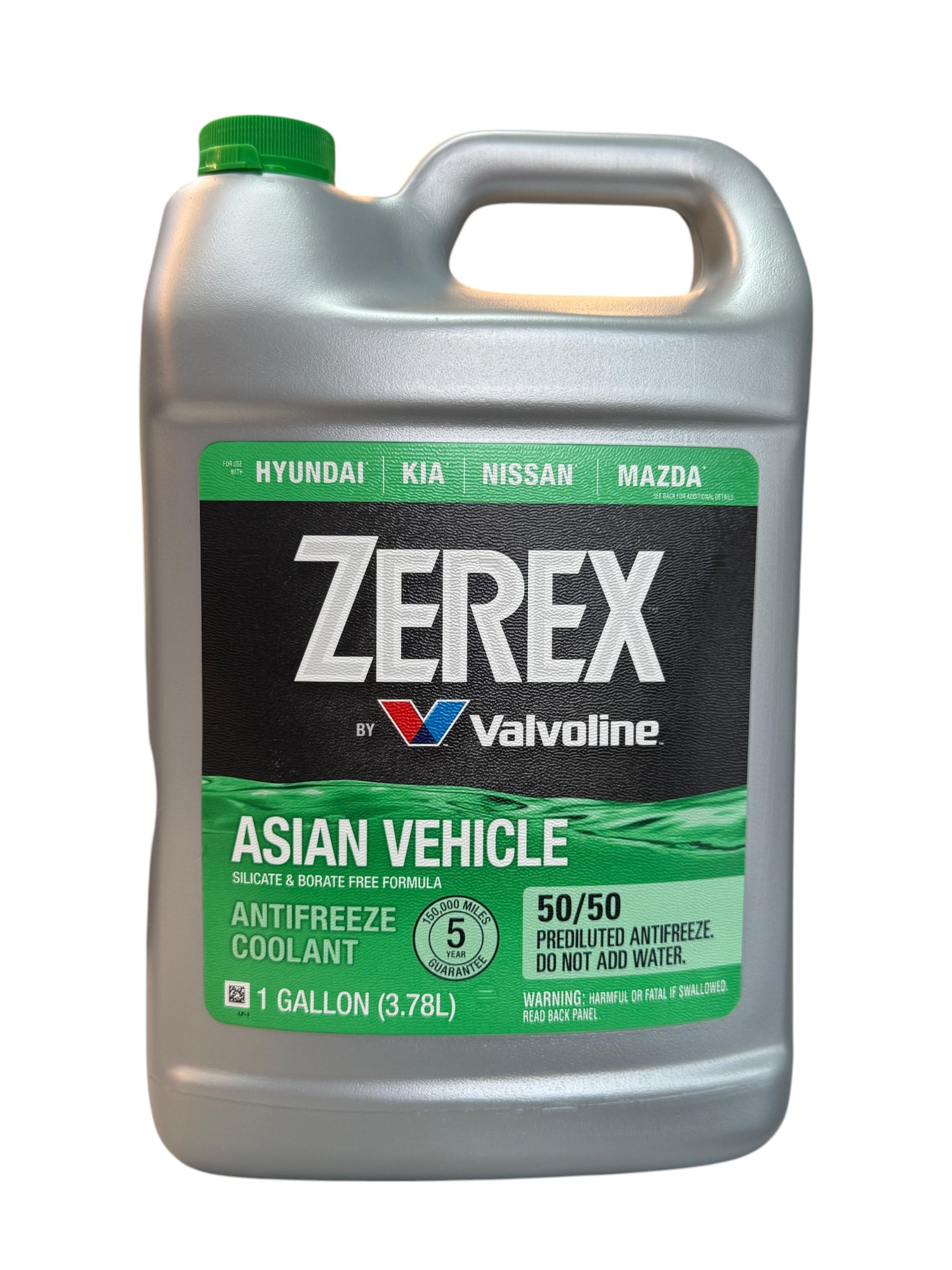 נוזל קירור זירקס ירוק לרכבים אסייתים- ZEREX ASIAN VEHICAL GREEN