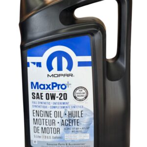 שמן מנוע סינתטי מלא מופאר - Mopar MaxPro+ SAE 0W20