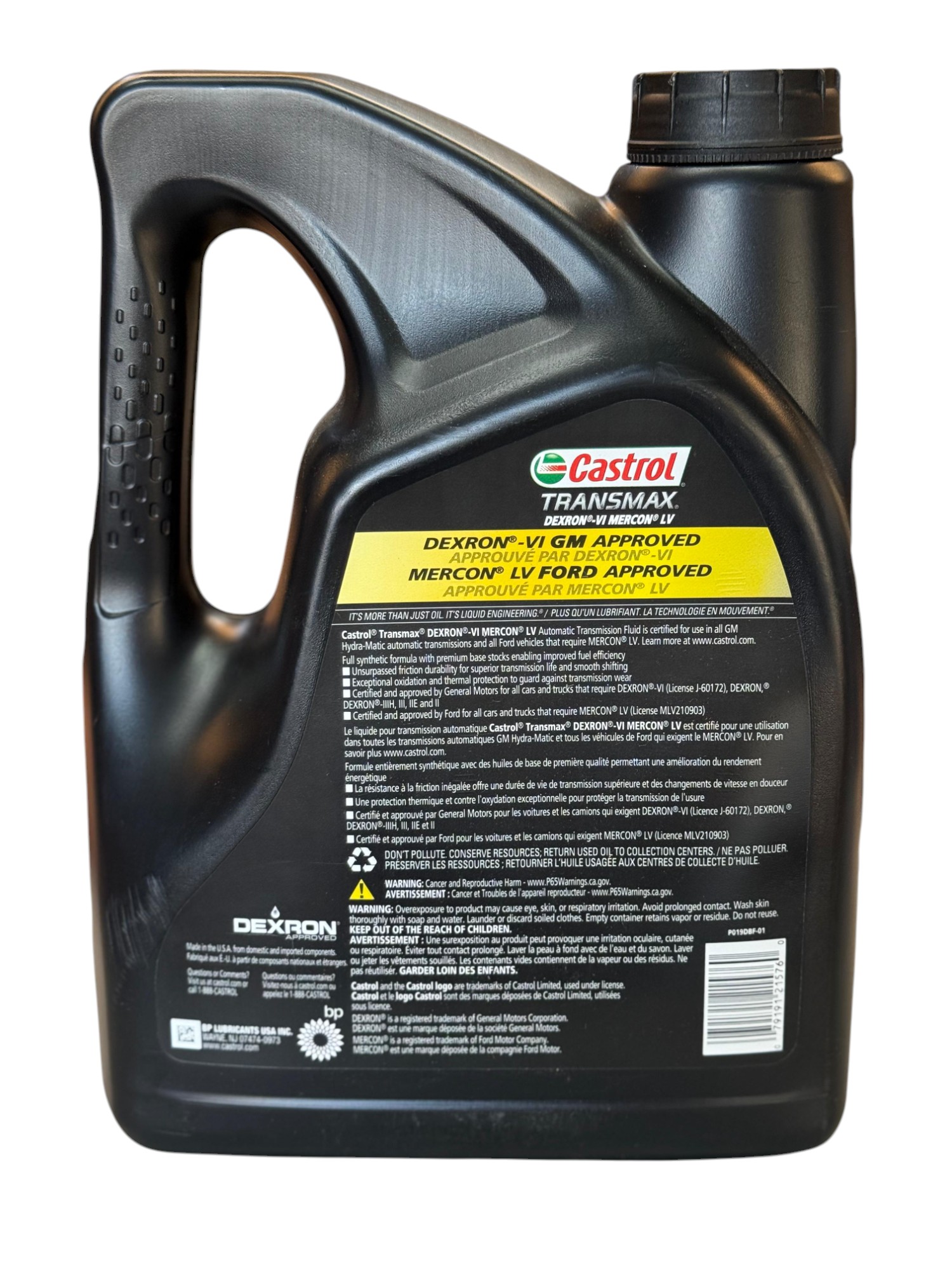שמן גיר קסטרול - CASTROL TRANSMAX DEXTRON VI – תמונה 2