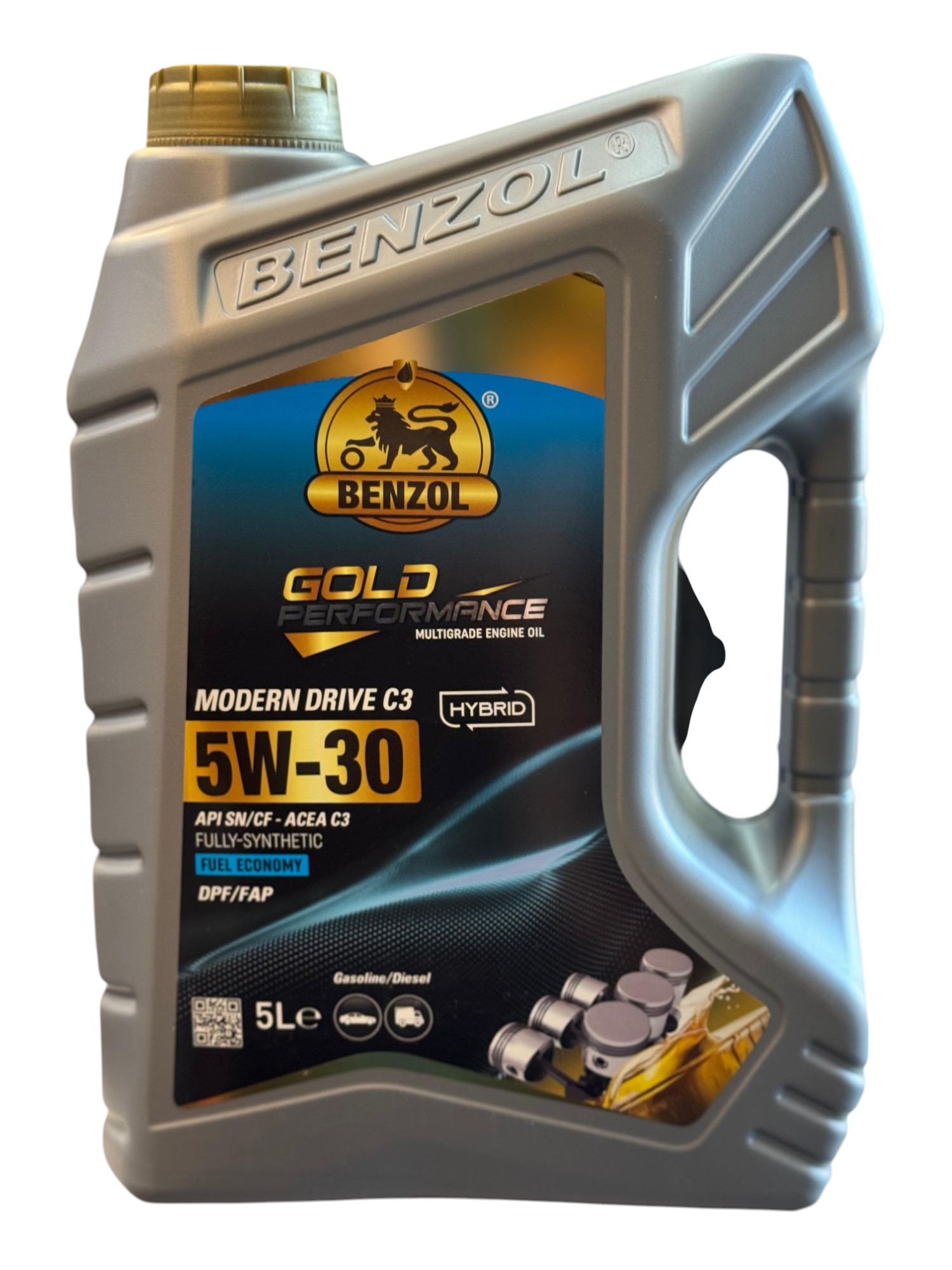 שמן מנוע בנזול - BENZOL MODERN DRIVE C3 5W30