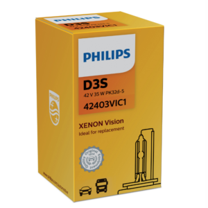 נורה קסנון PHILIPS 35W 42V D3S